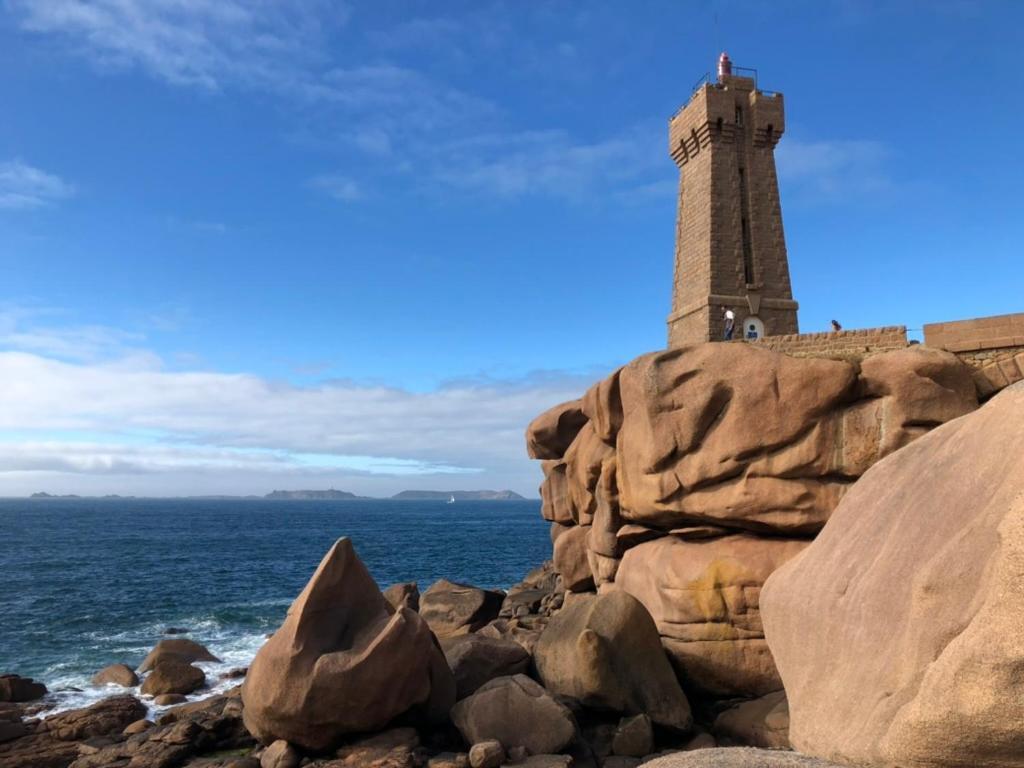 Les Ecolodges Sous Le Phare Louannec Εξωτερικό φωτογραφία